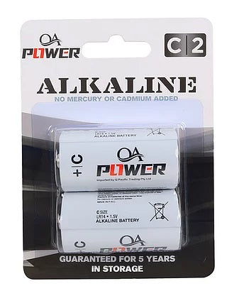 QA Dispenser Battery 2 Pack (1.5v Type C)
