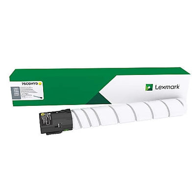 Genuine Lexmark 76C0HY0 Yellow High Yield Toner Cartridge 34,000 Yield