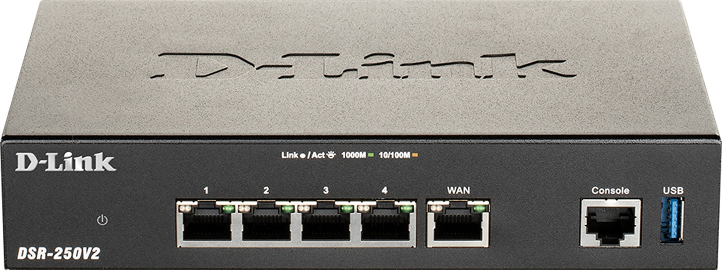 D-Link Unified Services VPN Router - for Small to Medium Business DSR-250V2