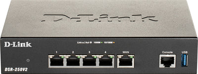 D-Link Unified Services VPN Router - for Small to Medium Business DSR-250V2