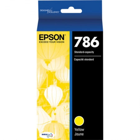 Epson 786 T786420 Yellow Genuine Ink Cartridge 800 Prints