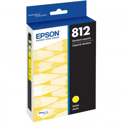 Genuine Epson 812 Yellow Ink Cartridge C13T05D492 300 Prints