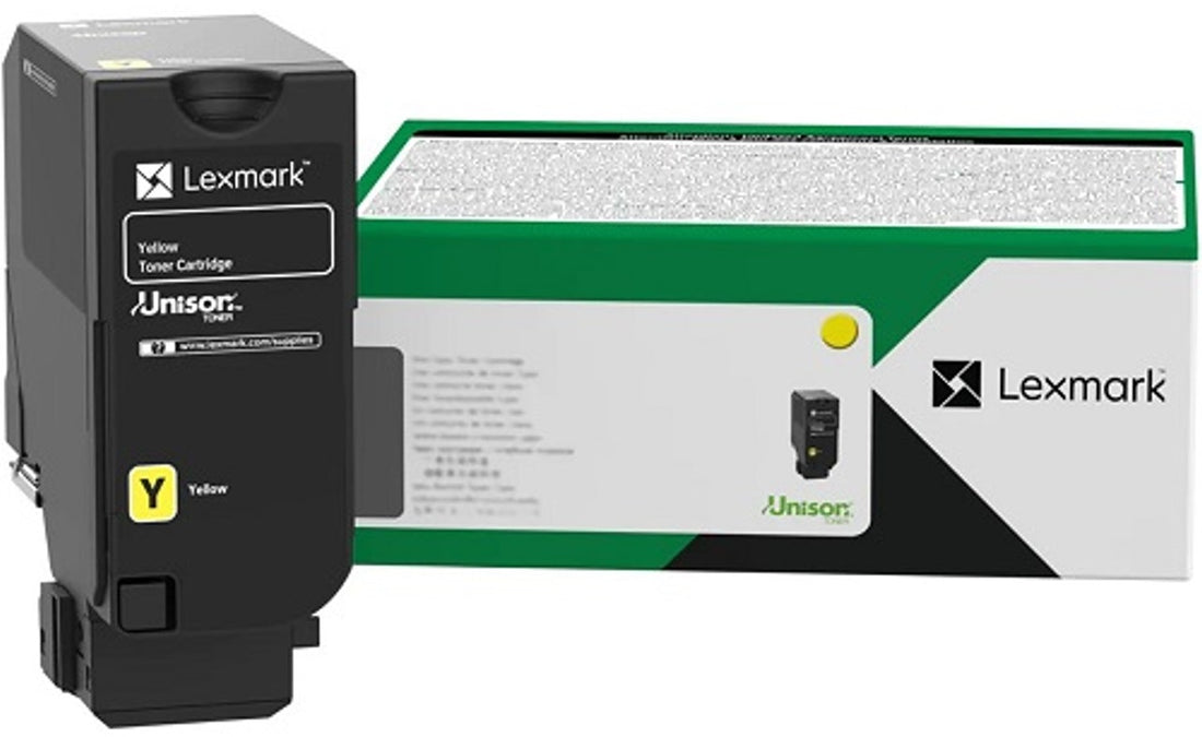 Genuine Lexmark 81C1XY0 Yellow Return Program Toner Cartridge 16.2K Print
