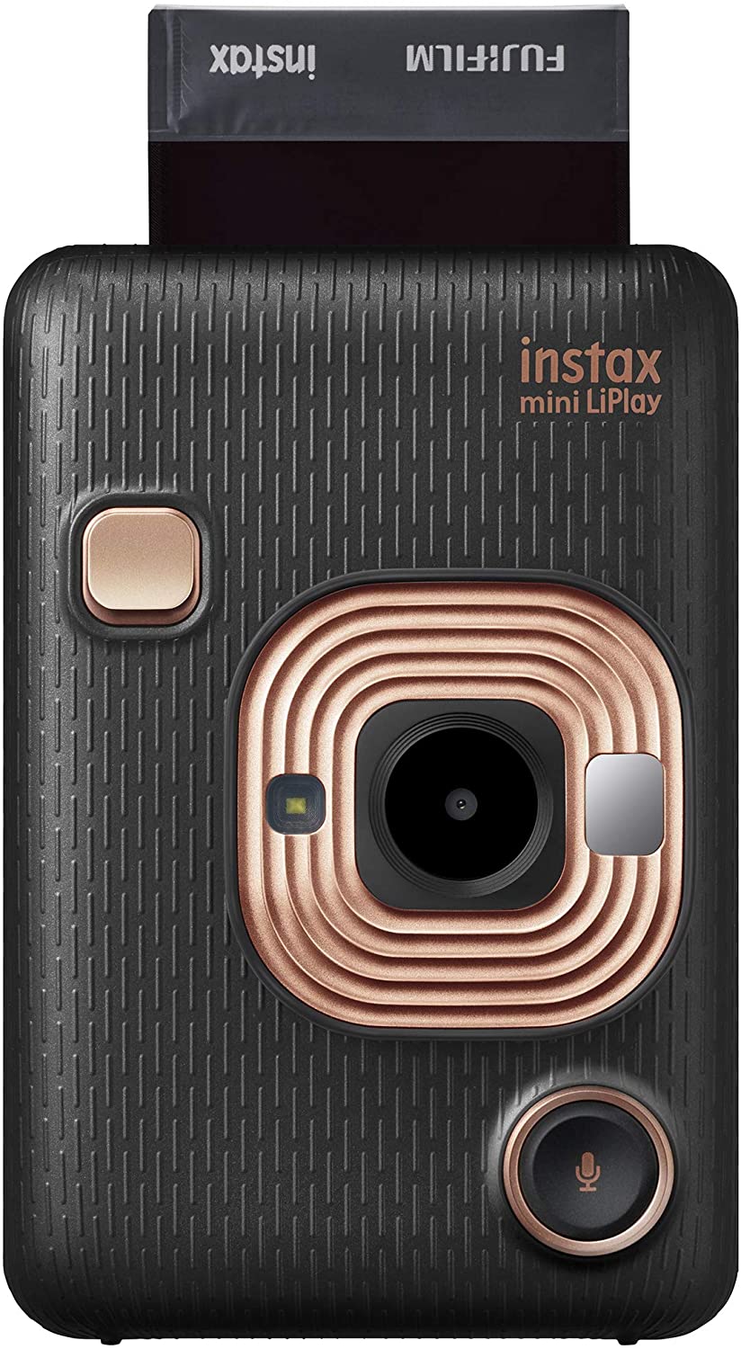 Fujifilm instax mini LiPlay Camera (Elegant Black)