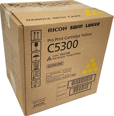 Genuine Ricoh 828618 Yellow Toner Cartridge 29,000 Print