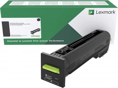 Genuine Lexmark 72K6XK0 Black Toner Cartridge CS820 CX825 33,000 Yield