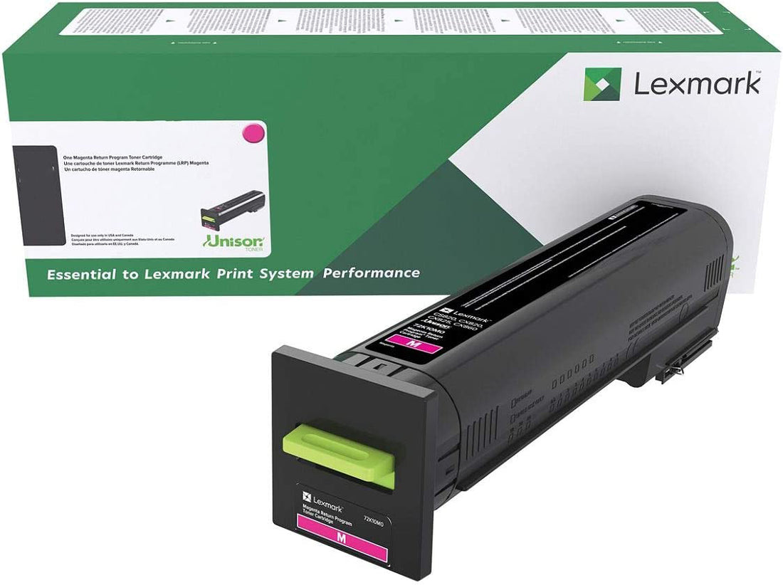 Genuine Lexmark CX825 CX860 82K6XM0 Magenta Extra High Yield Toner Cartridge 22,000 Yield