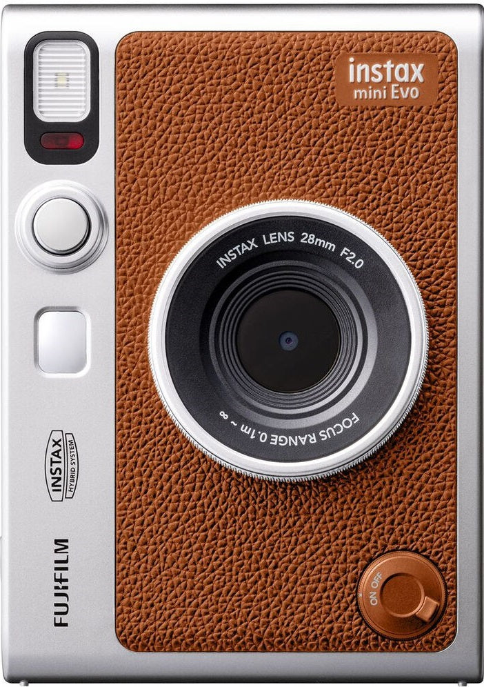FujiFilm INSTAX mini Evo Camera Brown (USB C)