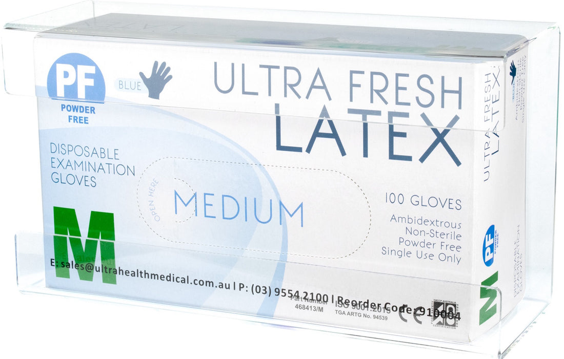 Ultra Health Acrylic Single Tier Glove Dispenser