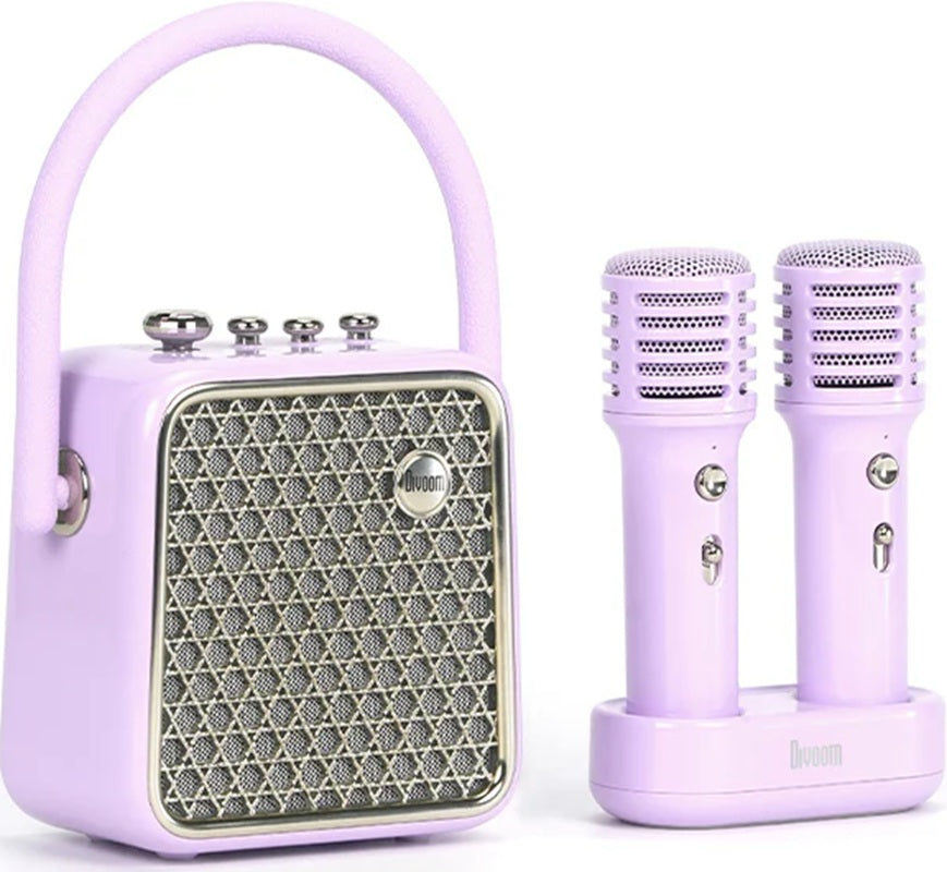 Divoom SongBird-HQ-SE Portable Bluetooth Speaker - Purple
