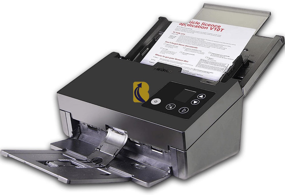 Avision AD370N Color Duplex A4 Document Scanner 70pp