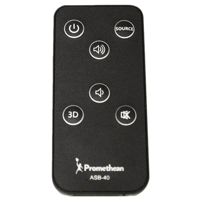 REMOTE CONTROL FOR PROMETHEAN ACTIVSOUNDBAR - VERSIONS 1-2