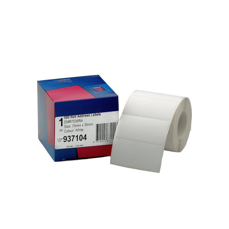 AVERY Roll address labels 70 x 36 mm 500/Rol