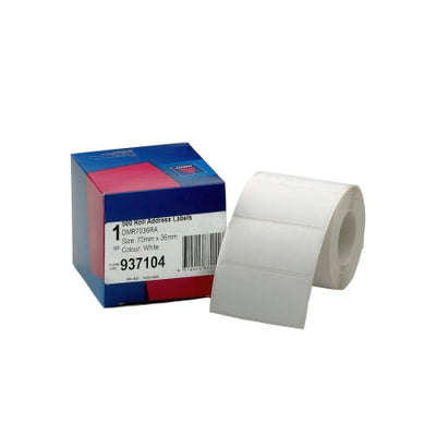 AVERY Roll address labels 70 x 36 mm 500/Roll