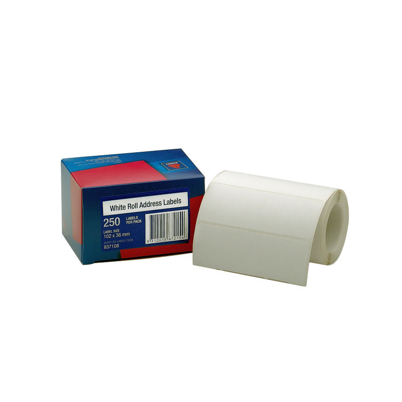 AVERY Roll address labels 102 x 36 mm 250/Rol