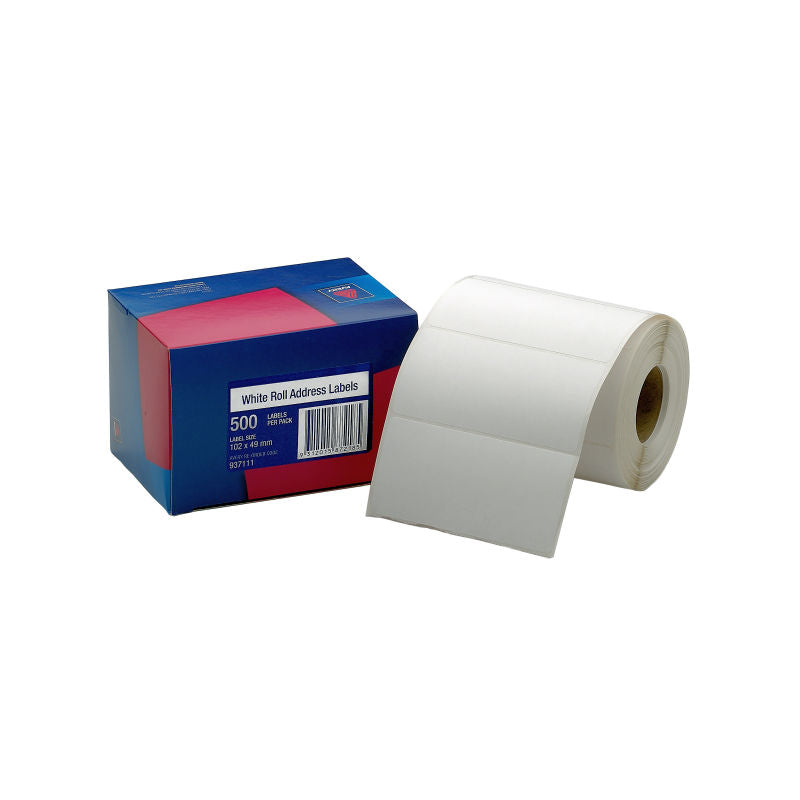 AVERY Roll address labels 102 x 49 mm 500/Rol