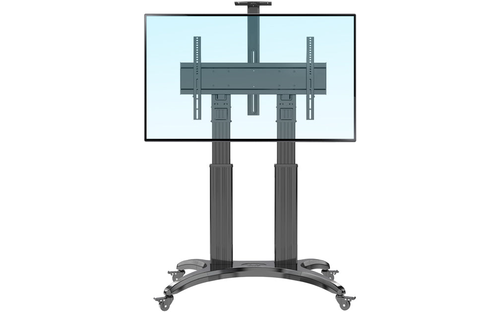 Mobile TV Stand Premium TV Cart: AVF1800-70-1P Black. Fits: Most 60" - 85" Flat Pane