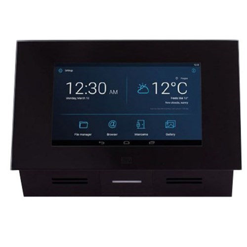 Indoor Touch 2.0 Answering Unit (PoE)  Black  WIFI 2.0  7aEURoe HD Touch Screen  Android O