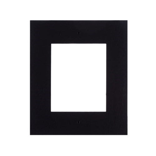 IP Verso Flush Mount Frame for Installation in Wall  1 Module  Black  130 x 153 x 5m