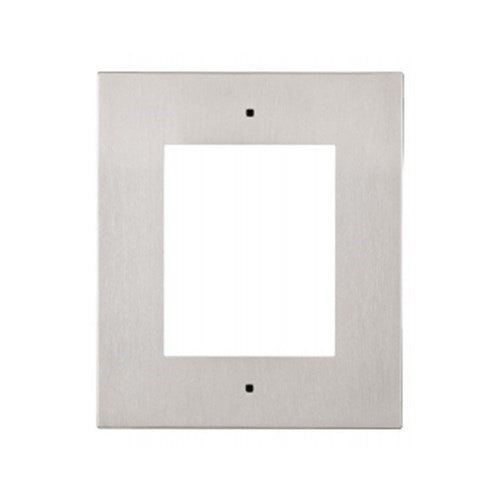IP Verso Flush Mount Frame for Installation in Wall  1 Module  Nickel  130 x 153 x 5m