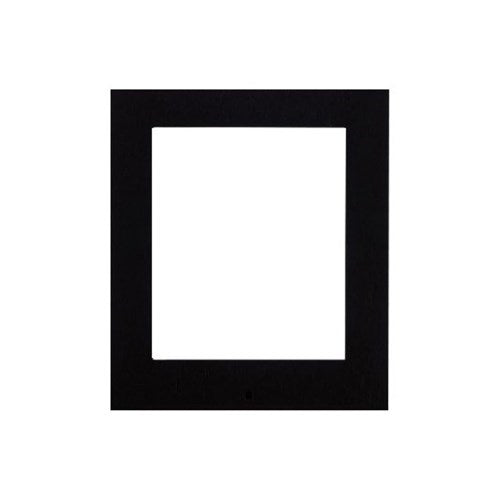 IP Verso Surface Installation FrameA for 1 Module  Black  107 x 130 x 28 m