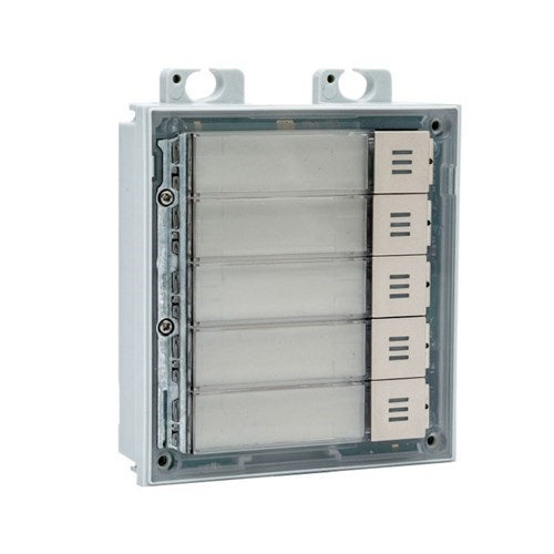 IP Verso Module with 5 Mechanical Quick Dial Buttons  White LED