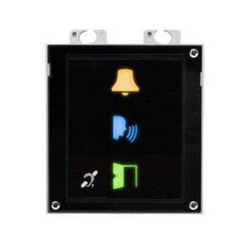 IP Verso Induction Loop Module  Ringing/Call/Door Open  3 Large Backlit Status Pictogram
