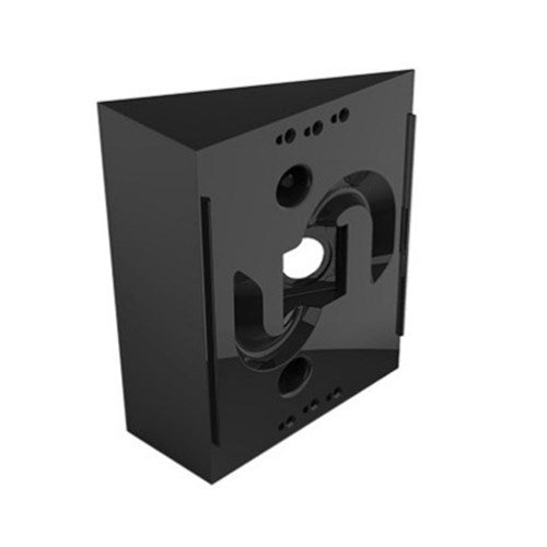 IP Solo Wedge Backplate  115 x 134 mm  Space for Cabling