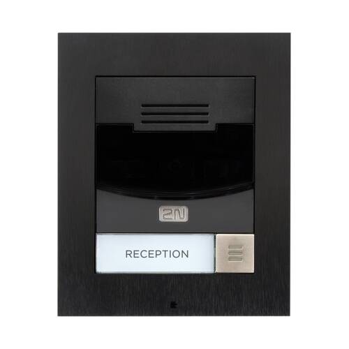 IP Solo without Camera  Surface Mount  Audio Only  Black