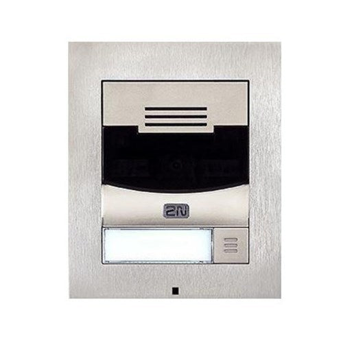 IP Solo Intercom with Camera  Surface Mount  Nicke