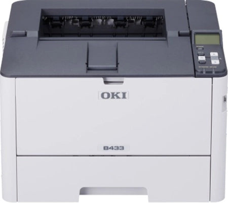OKI B433dn A4 Compact Desktop Mono Printer, 40ppm, 3 Years Warranty*