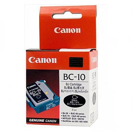 Canon BCI10BK Black Genuine Ink Cartridge 170 Prints