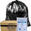 Carton 250pcs 73L Black Bin Liners 21 Micron (Able) MID RANGE THICKNESS