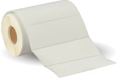 102mm x 36mm Write On White Labels - 500/Roll