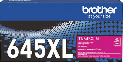 Genuine Brother TN645XLM Magenta High Capacity Toner Cartridge 4,500 Print