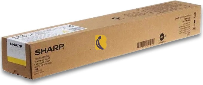 Genuine Sharp BPGT70YA Yellow High Capacity Toner Cartridge 24,000 Print