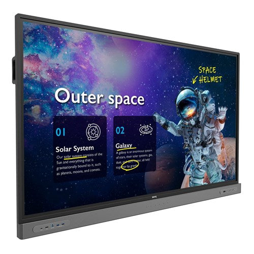 RM7503 75" 450NITS 30000:1 OS  UHD 3840X2160  40 POINT IR TOUCH  ANTI-GLARE