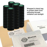 Brother DK-11208 Compatible Black on White Thermal Die-Cut Label Roll - 38mm x 90mm - 400/Rol