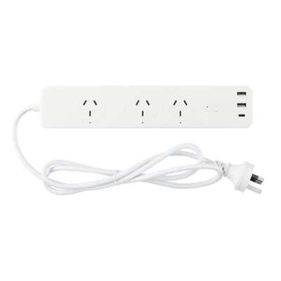 Brilliant Smart 3 Port Power Board With USB-A & USB-C