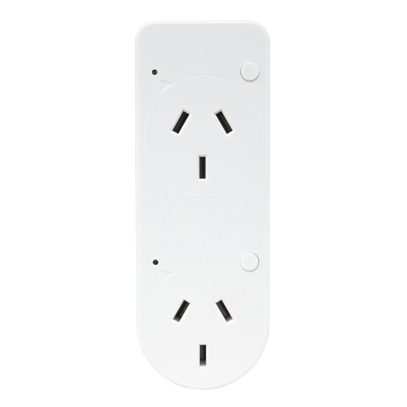 Brilliant Smart Double Sockets With USB-A & USB-C