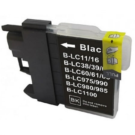 Brother LC38BK Black Compatible Ink Cartridge 300 Print Yield