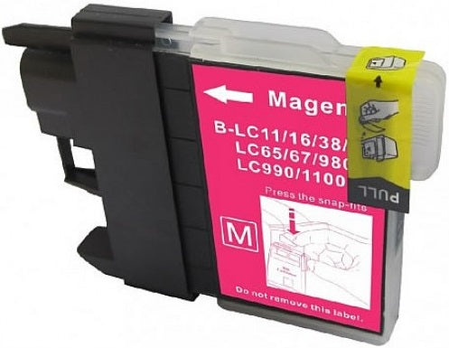 Brother LC38M Magenta Compatible Ink Cartridge 300 Print Yield