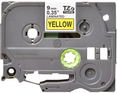 Brother TZe-621 Labelling Tape Black on Yellow 9mm x 8m Compatible