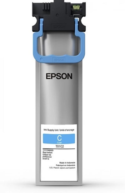 Genuine Epson T01C2 Cyan Ink Cartridge C13T01C200 5,000 Prints