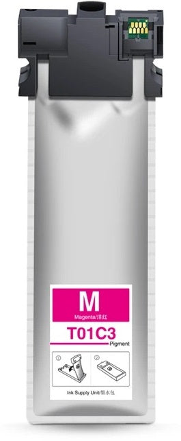 Epson T01C3 Magenta Ink Cartridge C13T01C300 5,000 Prints Compatible
