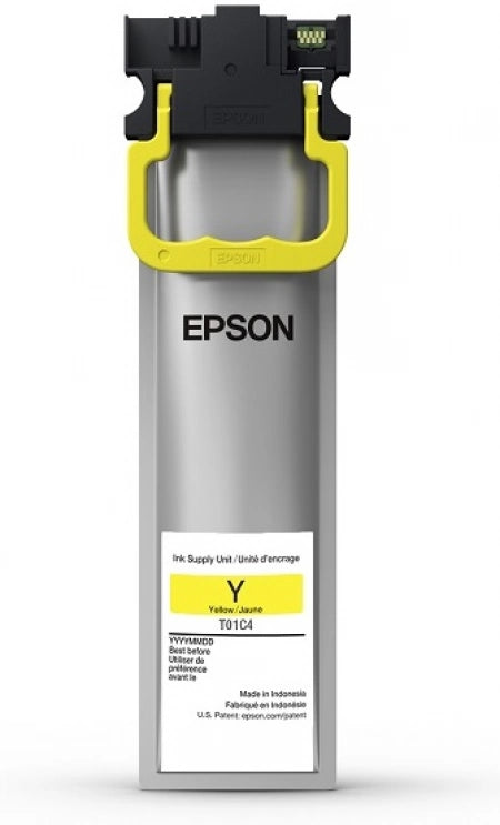 Genuine Epson T01C4 Yellow Ink Cartridge C13T01C400 5,000 Prints