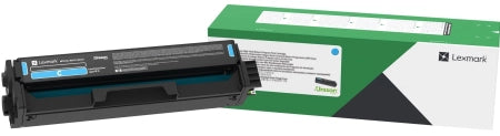 Genuine Lexmark C3230C0 Cyan Toner 1,500 Yield