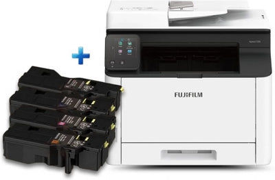 Fujifilm Apeos C325z All-In-One Colour Laser Printer Single Pass Duplex Scanner + Toner Compatible Bundle *NEW!*