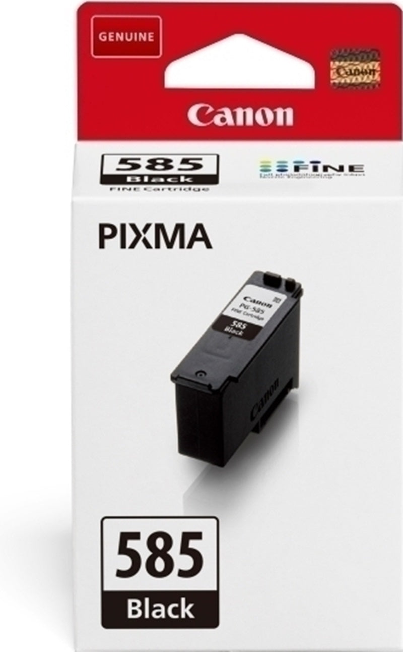 Genuine Canon PG585 Black Ink Cartridge 180 Print
