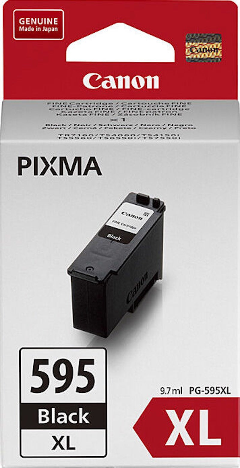 Genuine Canon PG595XL Black Ink Cartridge 300 Print